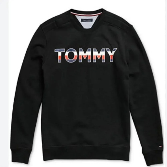 Tommy Hilfiger Crewneck sweatshirt Navy “Tommy” lettering chest. Men’s size M - Picture 11 of 11